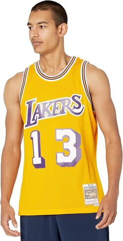 Mitchell & Ness NBA Los Angeles Lakers Wilt Chamberlain 1971 Swingman Jersey in Saudi Arabia