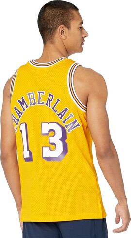 Mitchell & Ness NBA Los Angeles Lakers Wilt Chamberlain 1971 Swingman Jersey in Saudi Arabia