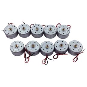 10Pcs Micro DIY Toys Motor Type 300 1.5V-6V High Speed DC Motor for Solar Panel Wind Turbine Generator