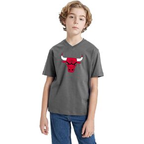 Outerstuff Chicago Bulls Youth Boys Size Primary Team Logo Jersey Shirt