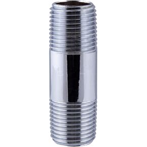 OQDI5643 3/4 Inch x 2-1/2 Inch Pipe Nipple, Chrome Plated Brass