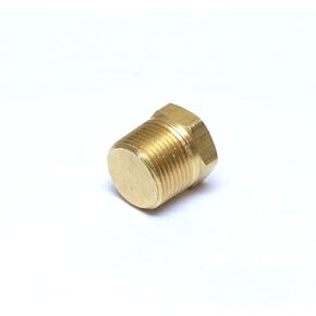 3/4" Male NPT MPT MIP Solid Hex Head Brass Pipe Plug Fitting Fuel/Air/Water/Boat Garboard Bilge Bung/Gas/Oil WOG
