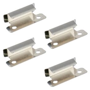 HUAERW 4Pcs 3D Printer Bed Clips Heat Bed Glass Clips Clamps, for Fixed Glass Plates and Hot Beds.Compatible Ender 3 Ender 3 v2 Ender 3S Ender 3 Pro Ender 5 Pro CR-20 Pro CR-10S Pro Series