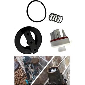 Retrofit Kits to convert 800M4QT to 800M4FR, Replacement for Watts 0887726 800M4 1/2"" - 3/4"" Freeze Resistant Retrofit Kit, White Black