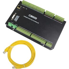 RATTMMOTOR CM400 CNC وحدة التحكم في الحركة RTCP نظام مستقل غير متصل يحل محل Mach3، ويدعم التحكم في الكمبيوتر والهاتف المحمول، ويدعم عرض مسار الأدوات، وبطاقة التحكم في الحركة باستخدام الحاسب الآلي 1000 كيلو هرتز 24VDC