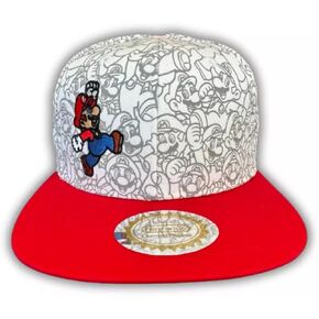 Official Nintendo Jumping Mario Cartoon, Black