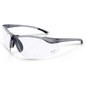 قارئ نظارات السلامة ثنائية البؤرة من Sellstrom XM340RX - نظارات حماية العين للرجال والنساء - عدسة شفافة، ANSI Z87.1 in Kuwait