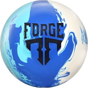 Bowlerstore Products Motiv PRE-DRILLED Subzero Forge Bowling Ball - Royal Blue/Teal/Arctic White Solid 14lbs