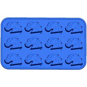 MasterPieces Game Day Set - FanPans NCAA Boise State Broncos - Silicone Ice Cube Trays Two Pack - Dishwasher Safe