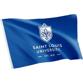 Desert Cactus Saint Louis University Flag Billikens Banners 100% Polyester Indoor Outdoor 3x5 feet Flags (Style 5a)