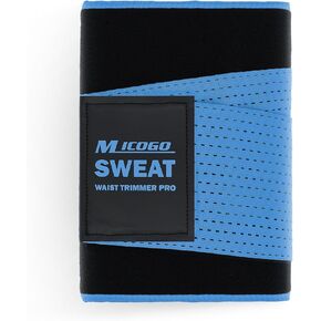 Waist Trimmer for Women and Men - Sweat Band Waist Trainer for High-Intensity Training & Workouts