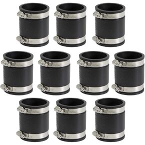 6I47x10 Flexible coupling, 2 inch, Black