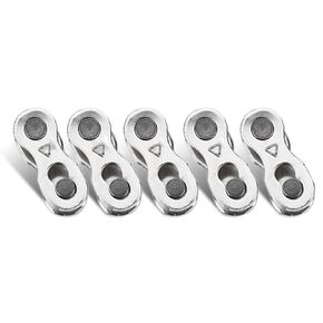 Set of Chain Connector Bicycles Quick Release for 6-7-8 9 Speeds (Set of 5 Pairs) (Colour: 8/7/6 Speed)