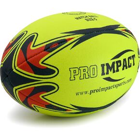 كرة الرجبي Pro Impact Match - كرة من الدرجة الاحترافية، شديدة التحمل ومتينة - مثالية للمباريات الطويلة واللعب، مقاس 5 ألوان متنوعة in Kuwait