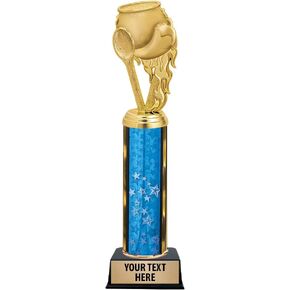 11" Gold Chili Pot Cooking Trophies - Chili Cook Off Trophy Award with Custom Engraving Prime