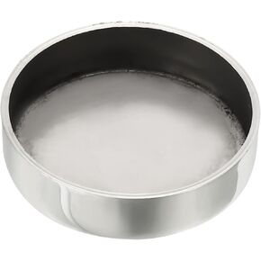 PATIKIL Pipe End Cap,1Pcs 304 Stainless Steel Tube End Caps Round Fitting Cap 76mm / 3inch OD Polished Pipe Cover Silver for Plumbing HVAC Industries Metal Tubing Water Gas Welding