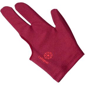 Collapsar 3 Fingers Billiard Gloves Pool Cue Gloves 6pcs/Set or 10pcs/Set - for Left or Right Hand - One Size Fits All