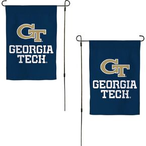 Desert Cactus Georgia Tech Garden Flag Yellow Jackets GT Institute of Technology Banner 100% Polyester (Design C)