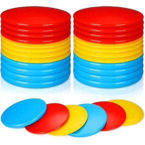 مجموعة أقراص جولف مكونة من 24 قطعة، و8 قطع مضرب، و8 قطع سائق، و8 قطع متوسطة المدى للمبتدئين، للاستخدام المريح في الهواء الطلق والفناء الخلفي، اصنع أقراصك بنفسك، 3 ألوان in Kuwait