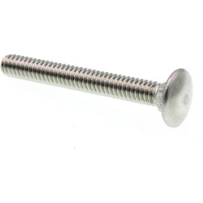 Prime-Line 9062317 Carriage Bolts, 1/4 In.-20 X 2 In., Grade 18-8 Stainless Steel (25 Pack)
