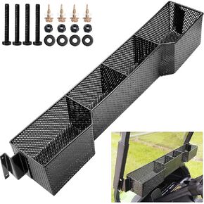 Roykaw Club Car Front Basket Dash Storage Tray Organizer Compatible with Precedent 2004-up Golf Cart - One Piece Solid Design