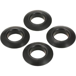 Teensery 8 Pcs Kayak Paddle Drip Rings Plastic Canoe Paddle Drip Rings Paddle Accessories for Kayak and Canoe Paddles, Black