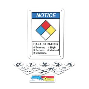 Accuform Signs, ZFD812VA, NFPA Sign, 10 In. H, 7 In. W, Aluminum