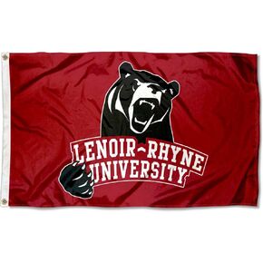 College Flags & Banners Co. Lenoir Rhyne Bears Wordmark Flag