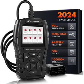 A-Premium AD200 Professional OBD2 Scanner Car Diagnostic Tool, OBDII EOBD Code Reader, Enhanced Check Car Engine Light Diagnostic Scan Tool, Upgraded Fault Code Scanner for All Vehicles from 1996 in Kuwait