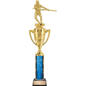 Crown Awards Tug of War Trophy - 14" First Place Tug of War Champion Gold Cup Trophies, Engraving Included Prime