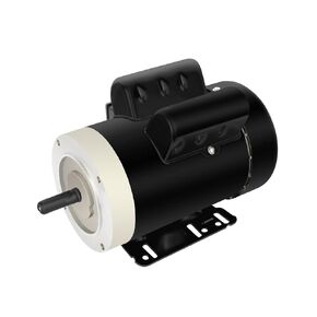 2HP General Electric Motor 3450 RPM, Single Phase, 56C Frame,115V/230V, 5/8"Shaft Diameter Rolled Steel Shell Air Compressor 60HZ