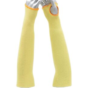 منتجات G & F أكمام محبوكة مقاومة للقطع بنسبة 100% من مادة الكيفلار باللون الأصفر، تُباع في عبوة مكونة من 6 قطع in Kuwait