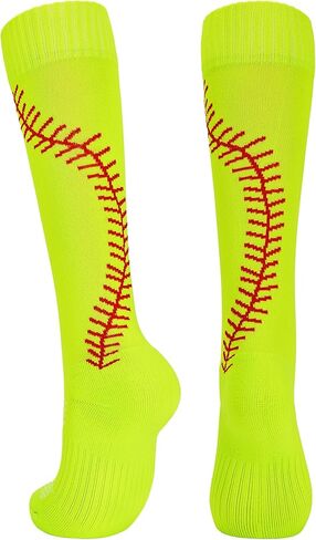American Trends Softball Socks Baseball Socks for Youth and Adult Soccer Athletic Socks with Stitch for Youth Boys Girls in Saudi Arabia