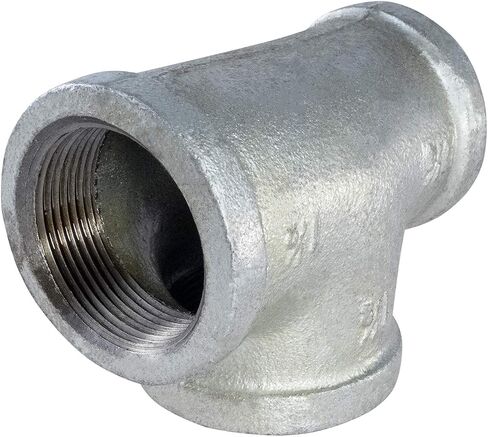 HNSU1223 1-1 / 2 "بنسبة 1-1 / 4" بواسطة 1-1 / 2 "حديد مجلفن قابل للطرق ثلاثي الاتجاه لتقليل نقطة الإنطلاق مع وصلات مترابطة أنثى in Kuwait