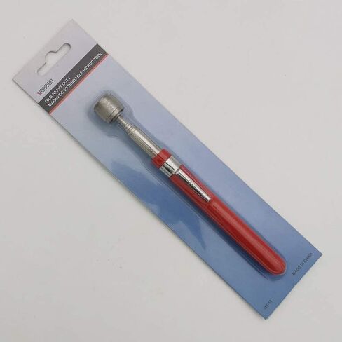 أداة التقاط مغناطيسية تلسكوبية، عصا مغناطيسية 10 رطل، مغناطيس قابل للتمديد 30 بوصة مع مشبك جيب in Kuwait