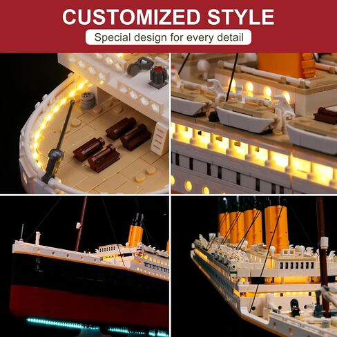 LED Light Kit for Lego Architecture New York City, Compatible with Lego 21028, Lighting Your Toy for Architecture New York City - Without Model (Not Include Lego Set) in Saudi Arabia