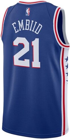 Nike Joel Embiid Philadelphia 76ers Icon Edition DN2018-401 Royal Blue Men's Swingman Jersey Medium (44) in Saudi Arabia