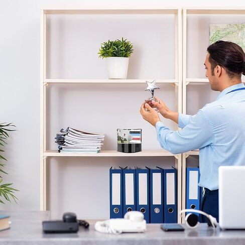 Acrylic Golf Ball Case: 2-Layer Display Box with Scorecard/Picture Background Frame & Golf Pencil Holder - DIY Golf Ball Display Case in Kuwait