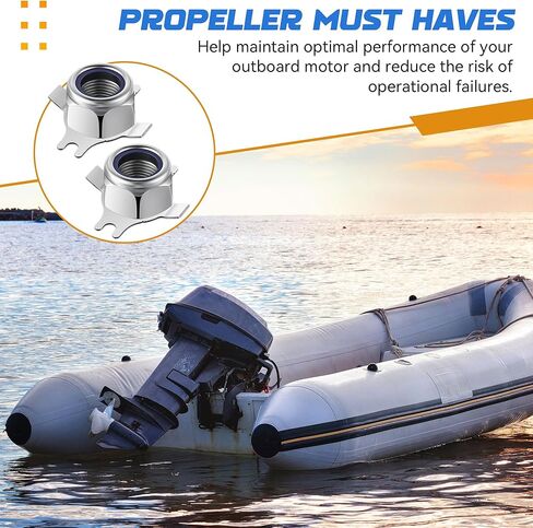 مجموعة صامولة دعامة Sailong مكونة من قطعتين، بديلة لـ 18-3702 11-69578A1، 11-69578Q1، متوافقة مع محرك ميركوري مارينر الخارجي، طقم صامولة الدعامة وغسالة التبويب، طقم صامولة المروحة للمحرك الخارجي in Kuwait