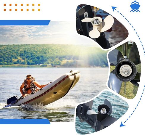 مجموعة صامولة دعامة Sailong مكونة من قطعتين، بديلة لـ 18-3702 11-69578A1، 11-69578Q1، متوافقة مع محرك ميركوري مارينر الخارجي، طقم صامولة الدعامة وغسالة التبويب، طقم صامولة المروحة للمحرك الخارجي in Kuwait