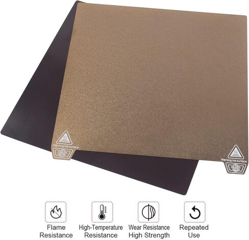 Ender 3 S1 Pro PEI Spring Steel Magnetic Bed Plate Removable Sheet Textured Flex Build Surface for Ender 3/Pro/V2/S1/Neo, Ender 5/Pro, CR-20/Pro, Creality K1 235x235mm in Kuwait