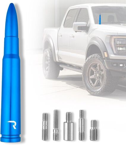 RECON ACCESS 264Ant50Ch .50 Cal Bullet Shaped Extended Range Aluminum 8" Antenna in Saudi Arabia