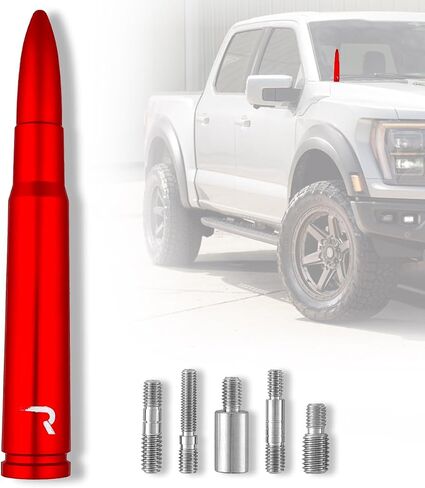 RECON ACCESS 264Ant50Ch .50 Cal Bullet Shaped Extended Range Aluminum 8" Antenna in Saudi Arabia