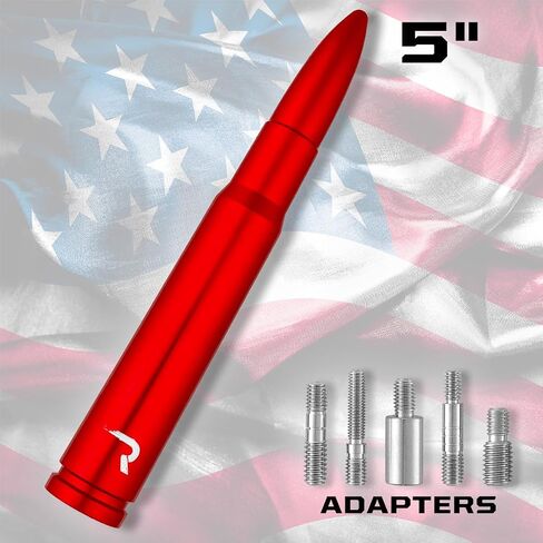 RECON ACCESS 264Ant50Ch .50 Cal Bullet Shaped Extended Range Aluminum 8" Antenna in Saudi Arabia