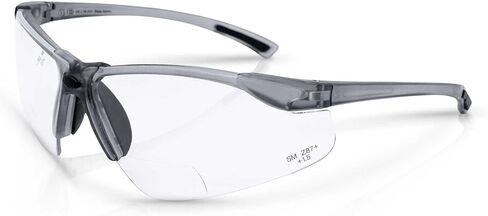 قارئ نظارات السلامة ثنائية البؤرة من Sellstrom XM340RX - نظارات حماية العين للرجال والنساء - عدسة شفافة، ANSI Z87.1 in Kuwait