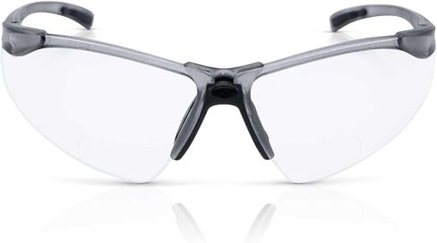 قارئ نظارات السلامة ثنائية البؤرة من Sellstrom XM340RX - نظارات حماية العين للرجال والنساء - عدسة شفافة، ANSI Z87.1 in Kuwait