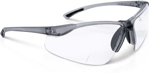 قارئ نظارات السلامة ثنائية البؤرة من Sellstrom XM340RX - نظارات حماية العين للرجال والنساء - عدسة شفافة، ANSI Z87.1 in Kuwait