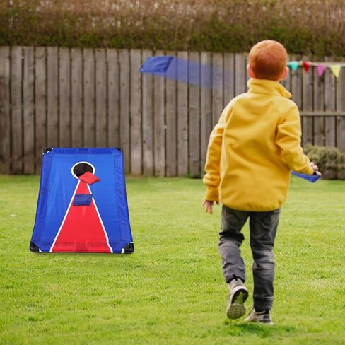 مجموعتان من ألعاب كورنهول الخارجية للأطفال تتضمن لعبة رمي كيس فول الزفاف لوحتين بفتحة كورن مع دعامات و10 أكياس فول، وحقيبة تخزين واحدة، وألعاب كورنهول لألعاب أنشطة الحفلات in Kuwait