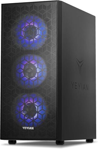 YEYIAN Gaming PC Yumi Desktop • Intel Core i5 12400F 4.4 GHz • NVIDIA RTX 4060 Ti • 1TB NVME SSD • 16GB DDR5 RAM 5600 • 650W Gold PSU • B760 Motherboard • Windows 11 Home 64-bit in Saudi Arabia