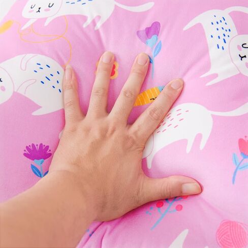 A Nice Night Kids Back Resting Pillow for Reading and Watching TV Bed Rest Pillow to Lounge with Comfortable Back Support Great for The Bed or Couch,Gaming Printed,Matching Cushion Cover in Kuwait